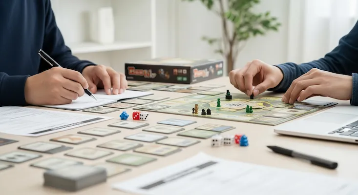 ボードゲームの製作販売